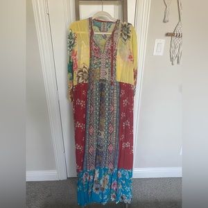 Seido Patch Cupra Maxi Dress, slip included